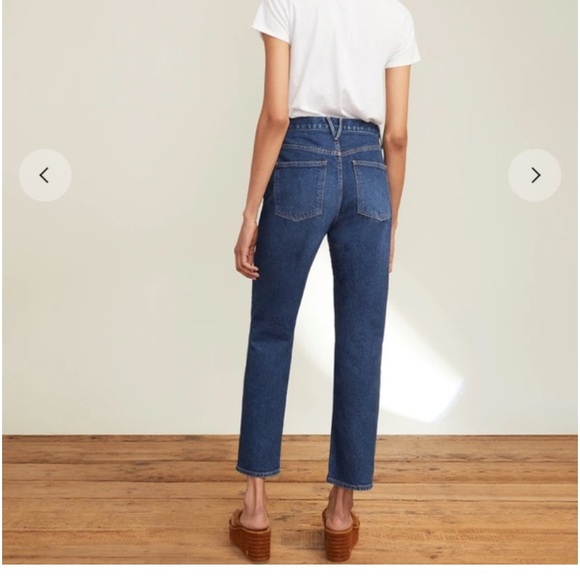 💝❤️💝 Veronica Beard Ryleigh Slim Straight Bright Blue Jeans size 28/6💝❤️💝 - Picture 3 of 12